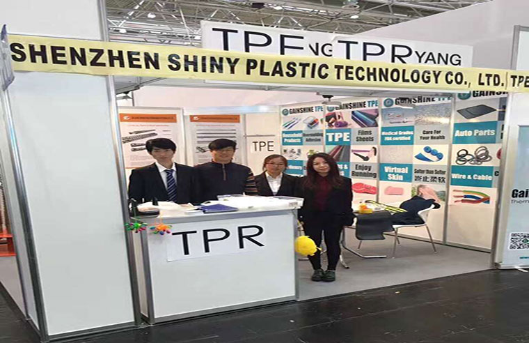 Shenzhen shiny plastic technology co, LTD exhibition