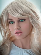 Silicone Sex Dolls - Blonde hair, big chest, big hips, big butt, thin waist and thin neck, standard 170cm model beauty Silicone Sex Dolls