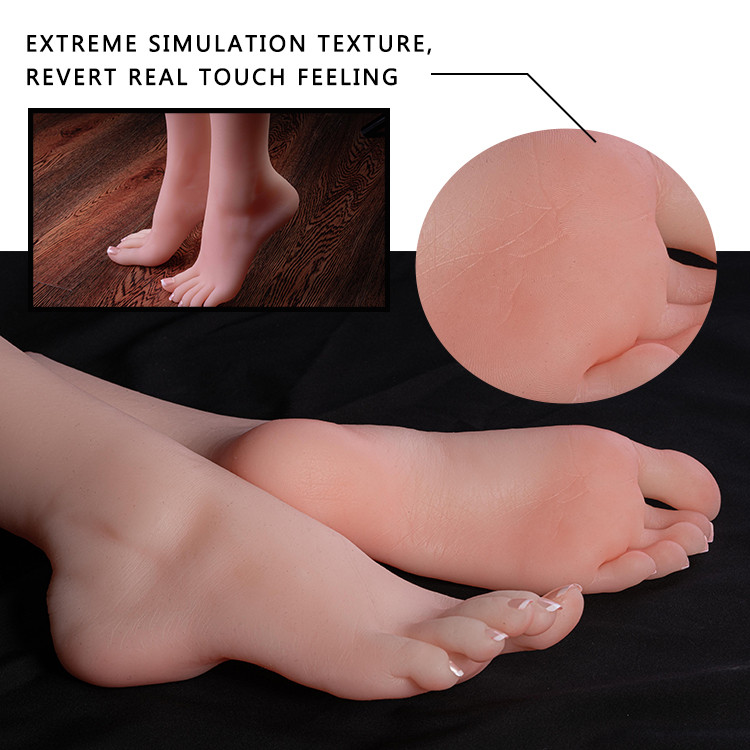Soft elastic foot artificial vagina men masturbator cup sex toy feet for men adult sex