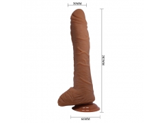 Masturbators - 11 inch 200mm flexible realistic dildos erotic penis with suction cup adult sex toys for women