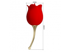 Masturbators - 2022 New Silicone Red Rose 3.0 lips licking Tongue Suction Vibrating Clitoral Sucking Women Sex Toys For Female