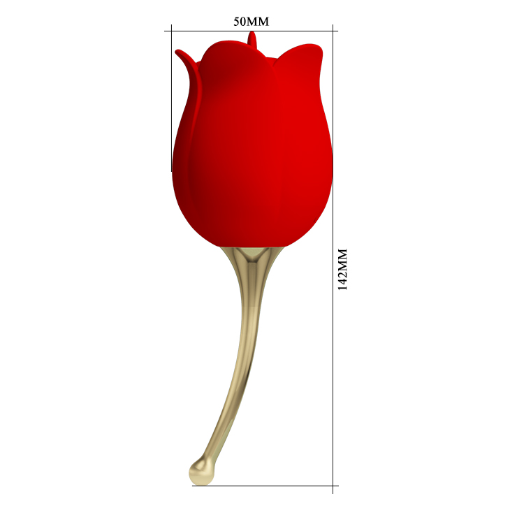 2022 New Silicone Red Rose 3.0 lips licking Tongue Suction Vibrating Clitoral Sucking Women Sex Toys For Female