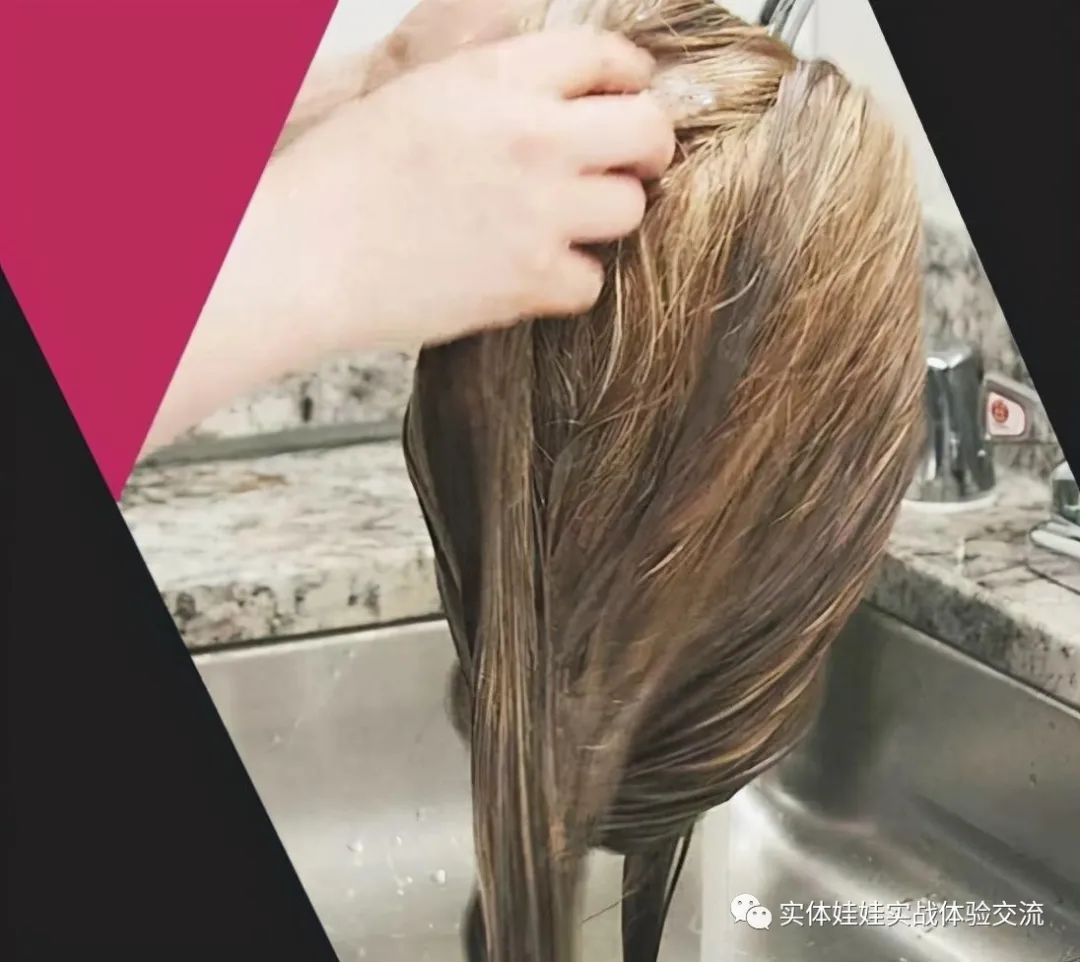 The simplest physical doll wig cleaning program and techniques